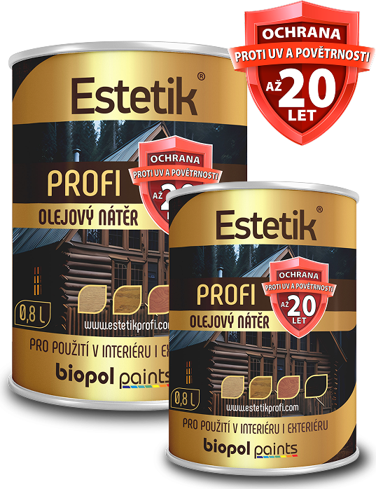 Estetik PROFI nátěr na 20 let