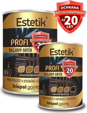 Estetik PROFI nátěr na 20 let